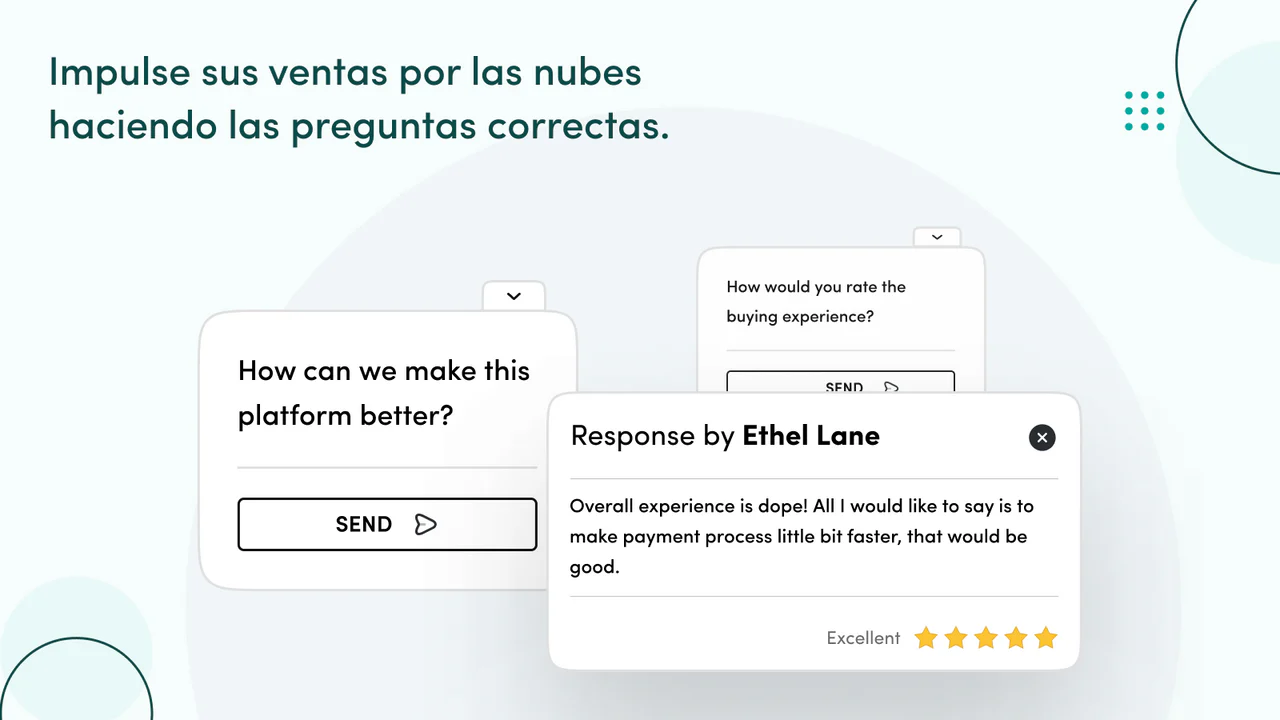 Haga preguntas para aprovechar la experiencia de los compradores