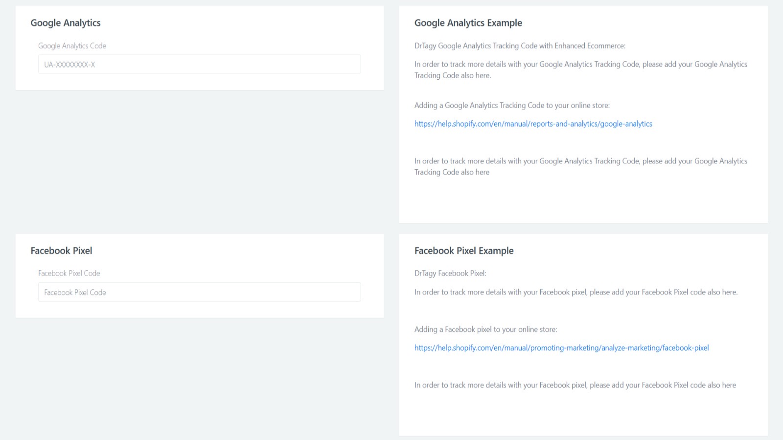 Puedes rastrear Facebook Pixel y Google Analytics con más detalle