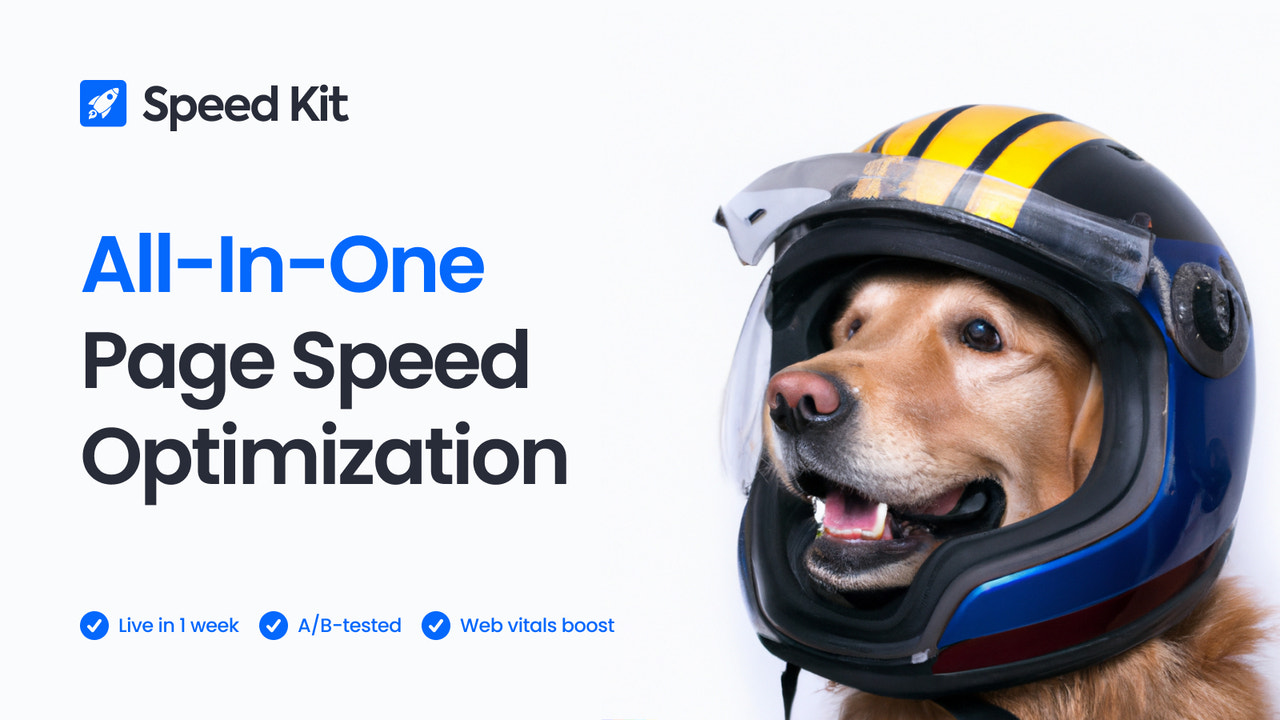 Speed Kit page speed tool