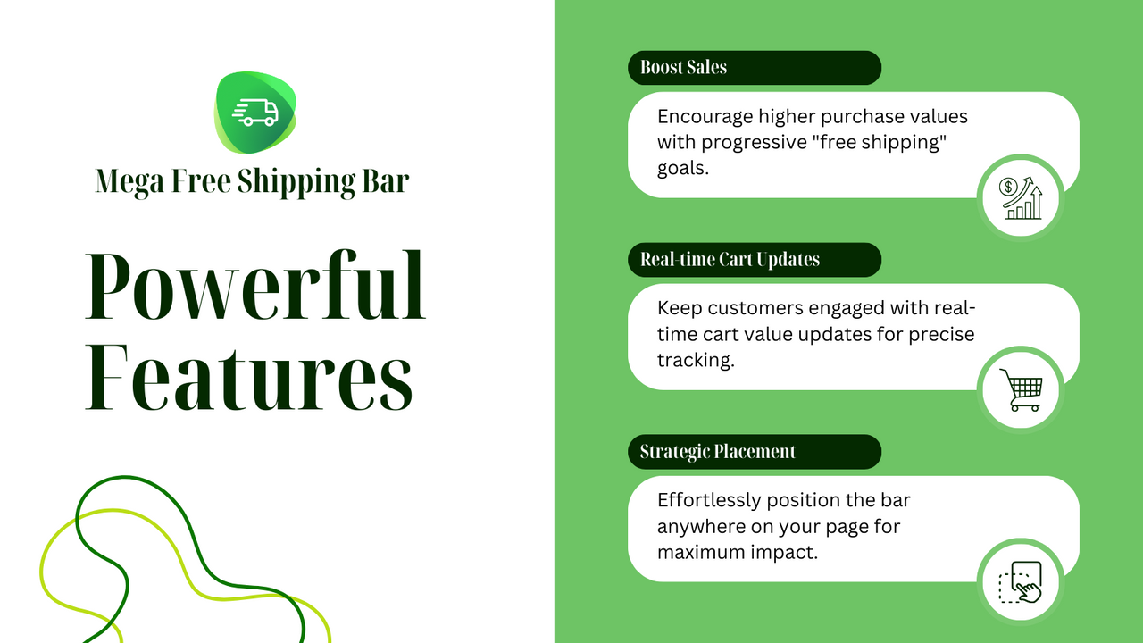 Mega Free Shipping Bar - Incentive valores de compra mais altos