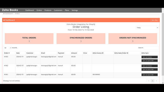 Commandes