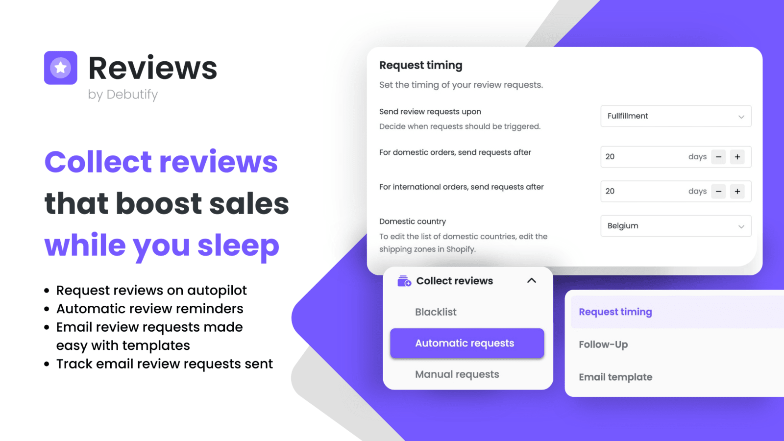 Debutify Product Reviews & QA Screenshot