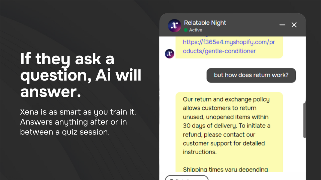 AI Shopping Assistant for simple and accurate answers