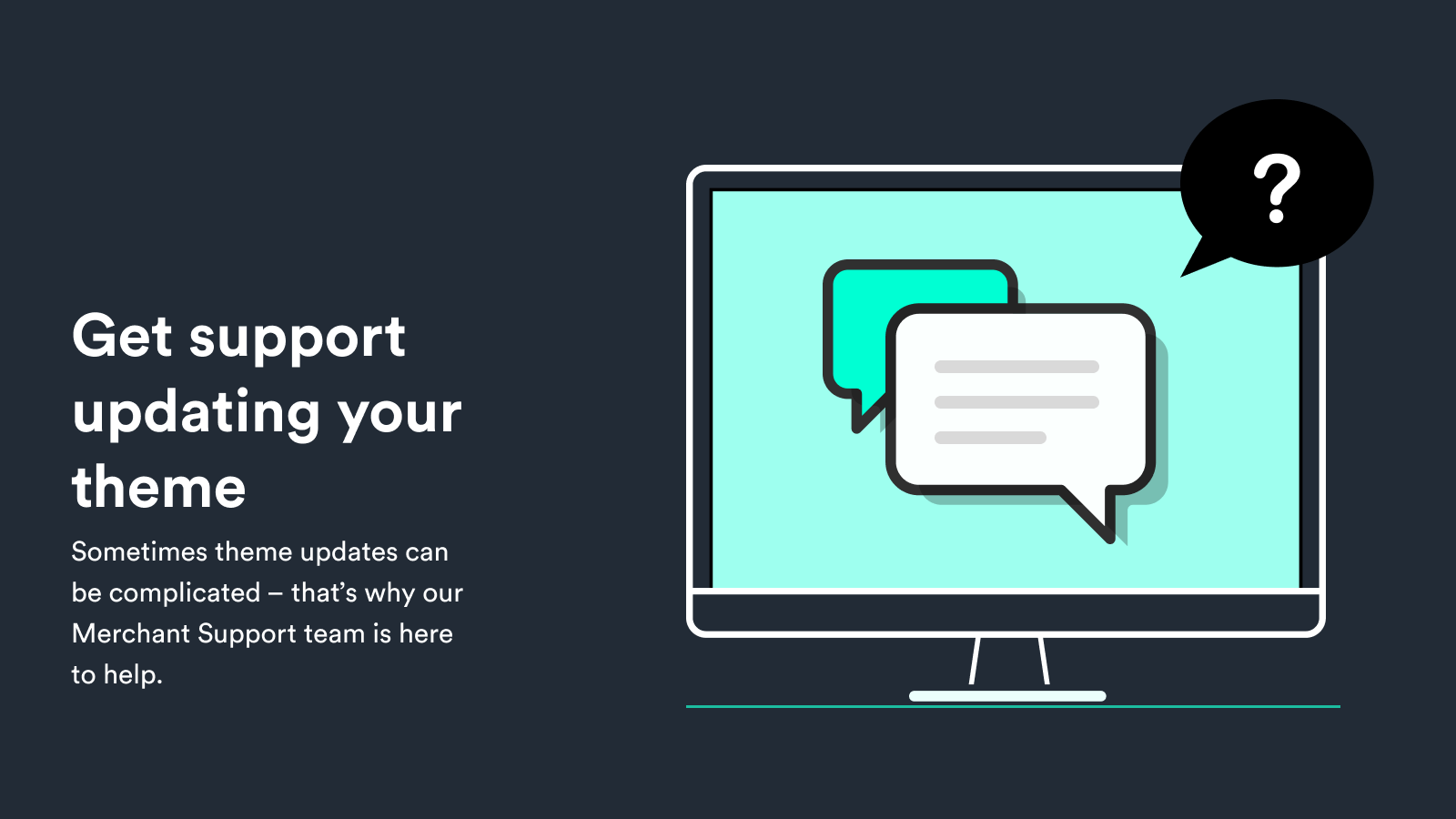 Obtenga soporte para actualizar su tema premium de Shopify