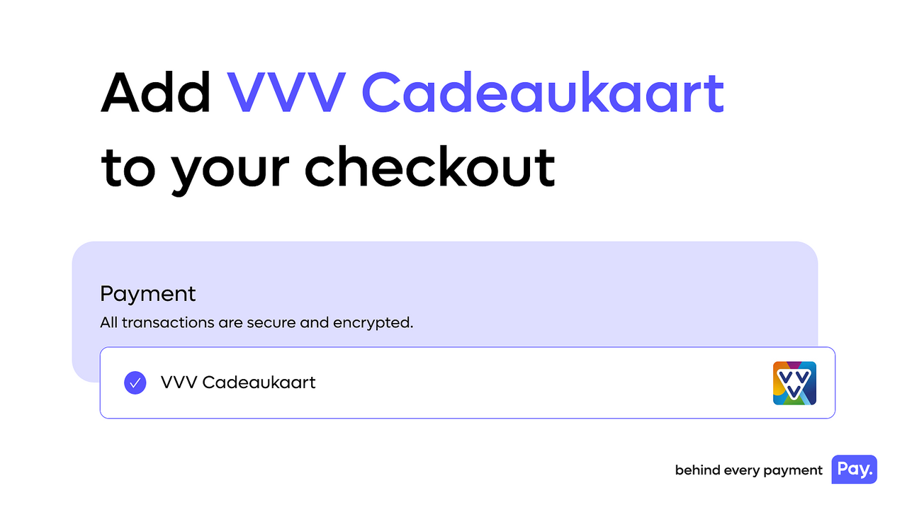 Add VVV Cadeaukaart to your checkout