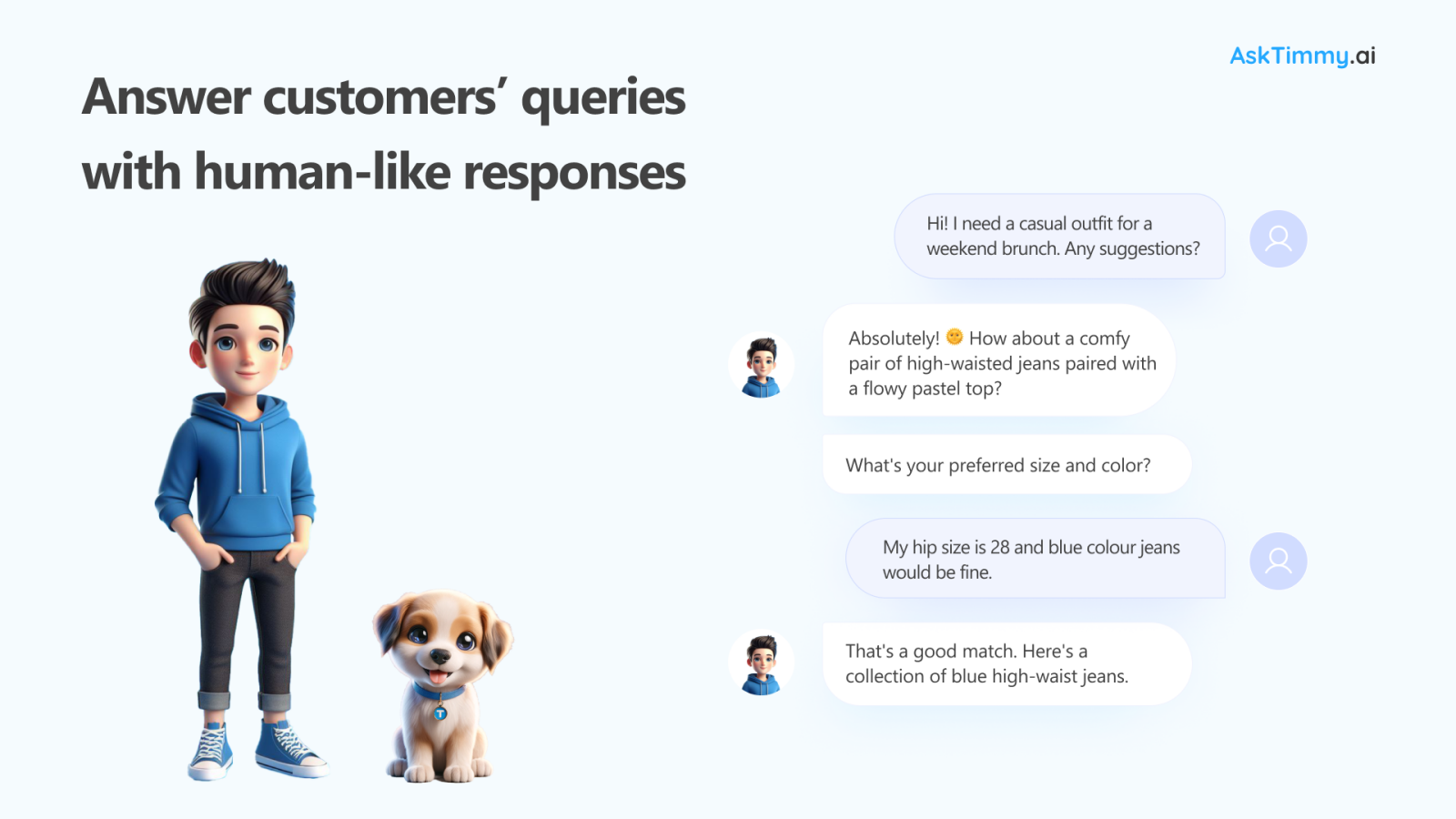 AI chat for e-commerce.