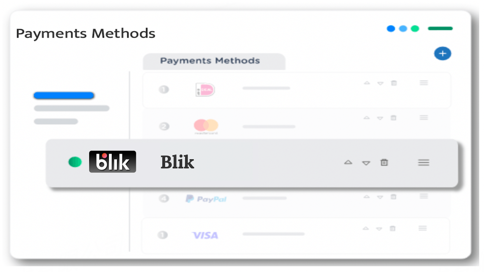 Using BLIK as payment method