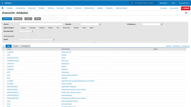 webwinkelfacturen exactonline 3