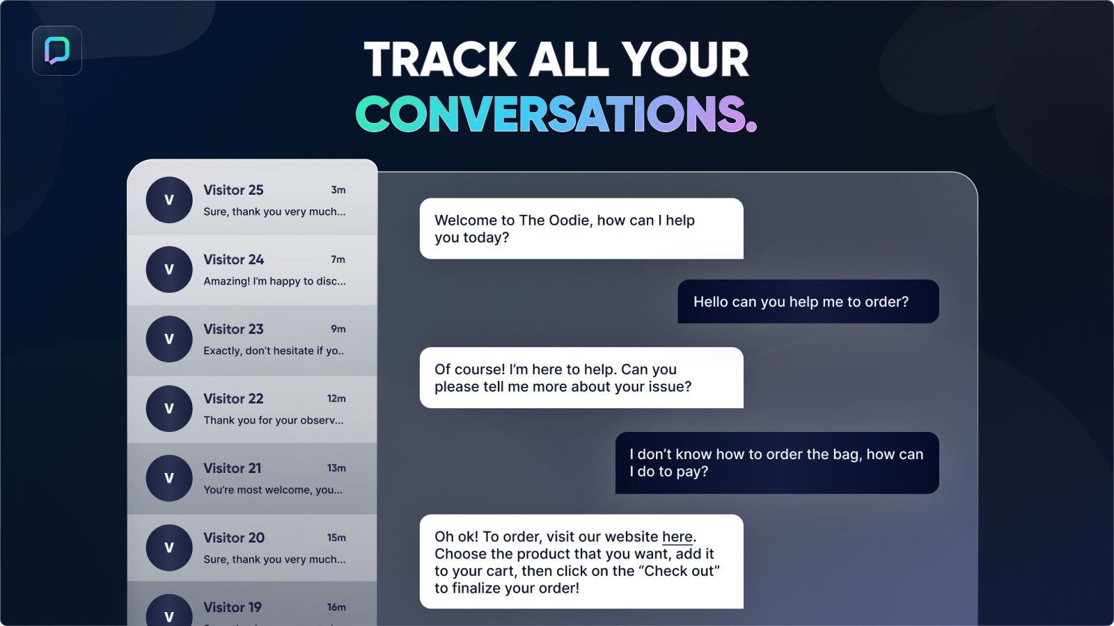 PulseChat: AI Sales Chatbot Screenshot