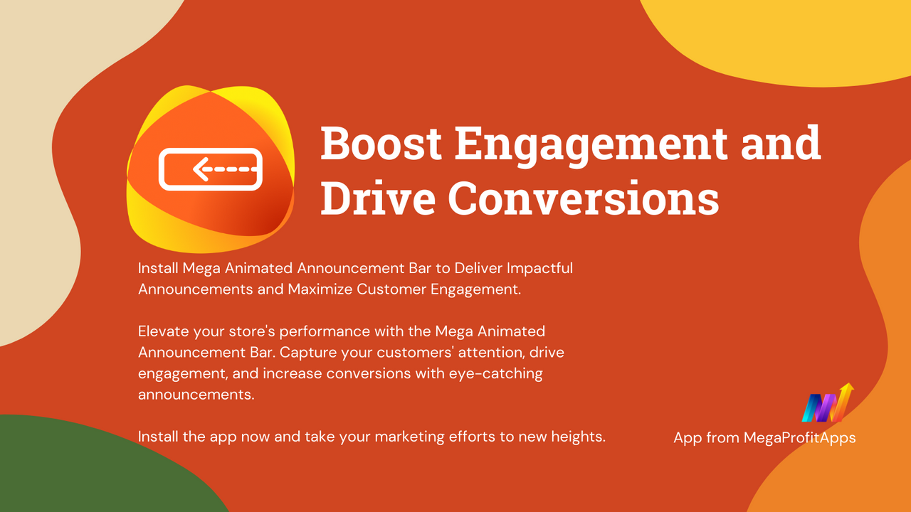 Mega Animated Announcement Bar - Engagement client optimal