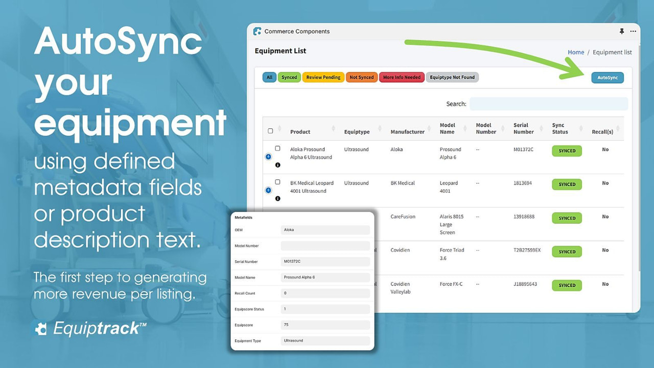 Autosync_your_equipment