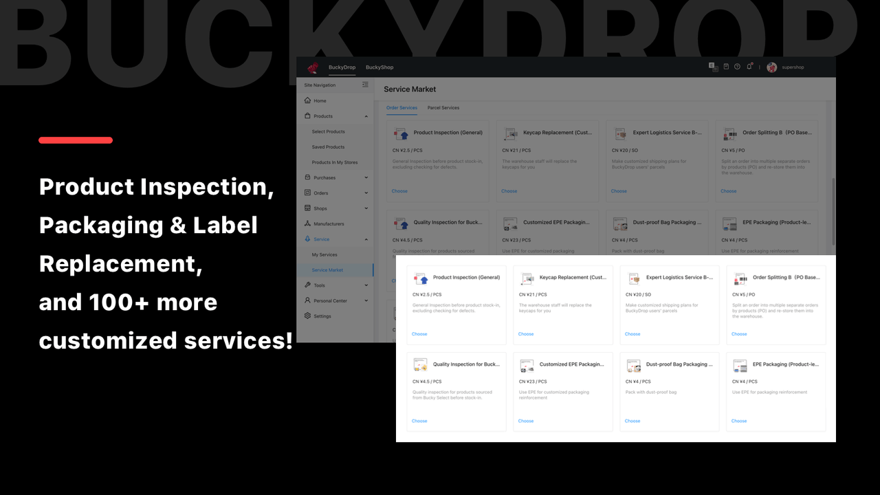 buckydrop-dropshipping-value-added servies