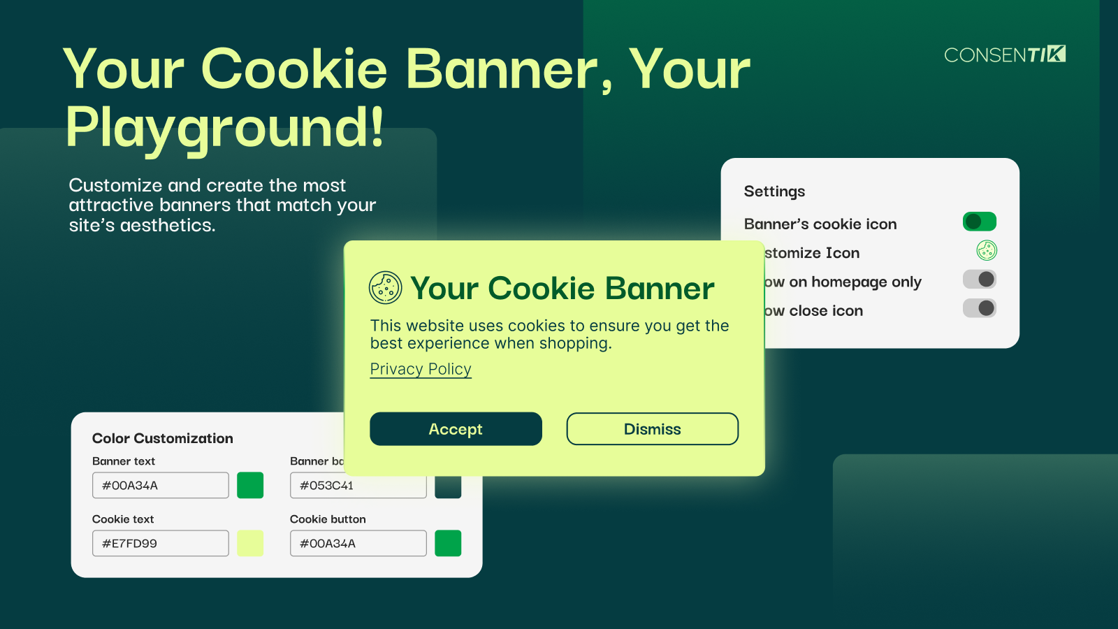 EU GDPR Cookie Bar