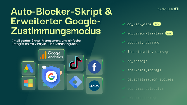 Auto-Blocker und Google Einwilligungsmodus V2