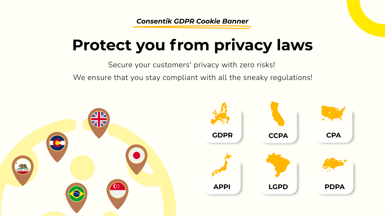 Protect you from privacy laws