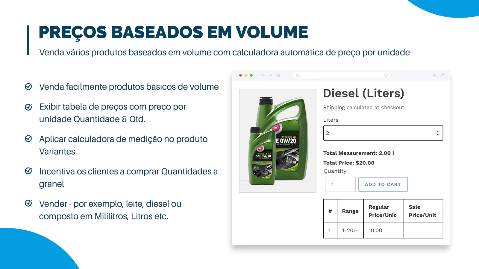 Calculadora de preço de mediçã