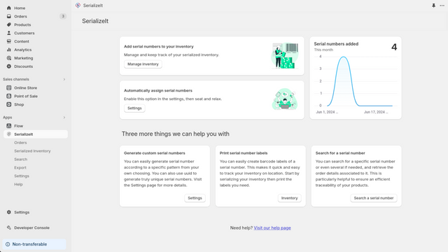 SerializeIt Startseiten-Screenshot