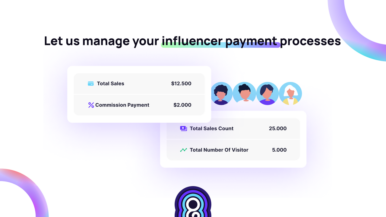 Let us manage your influencer payment processes