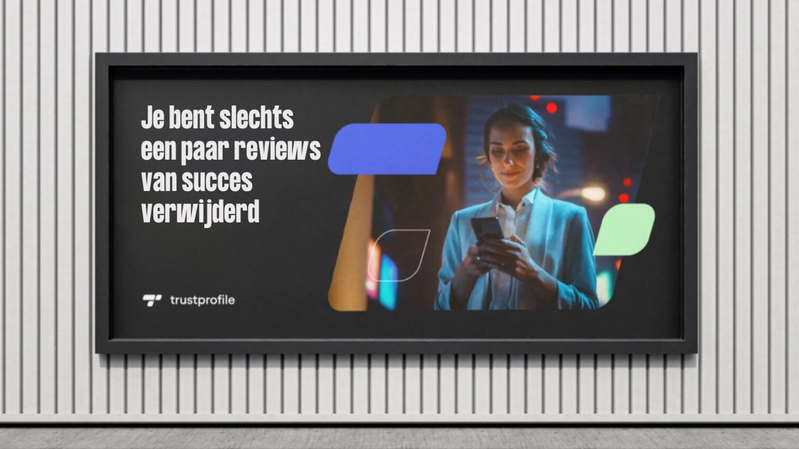 Je bent slechts een paar reviews van succes verwijderd