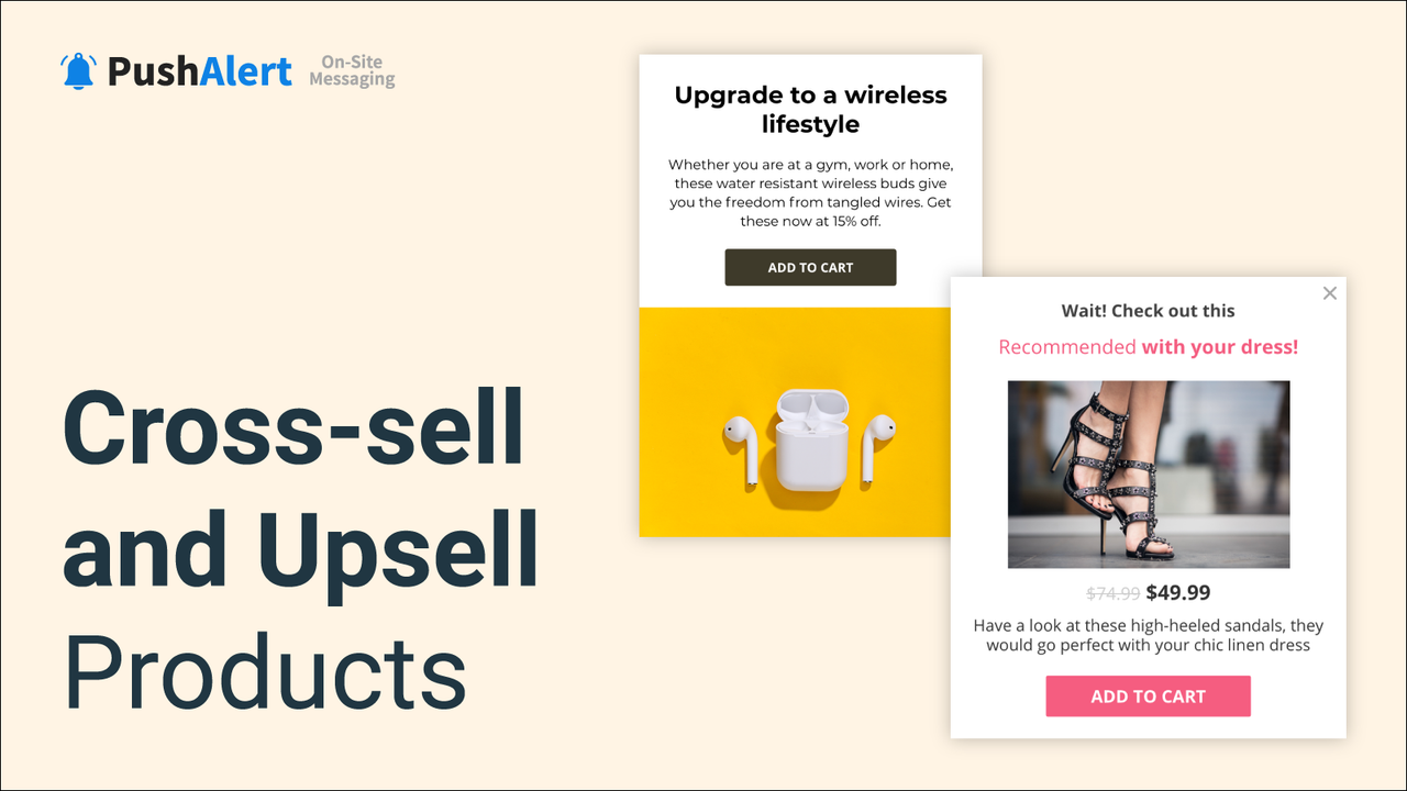 Cross-sell and Upsell Products