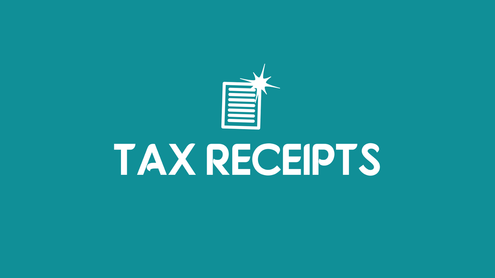 tax receipts app