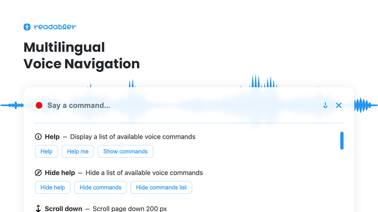 Multilingual Voice Navigation