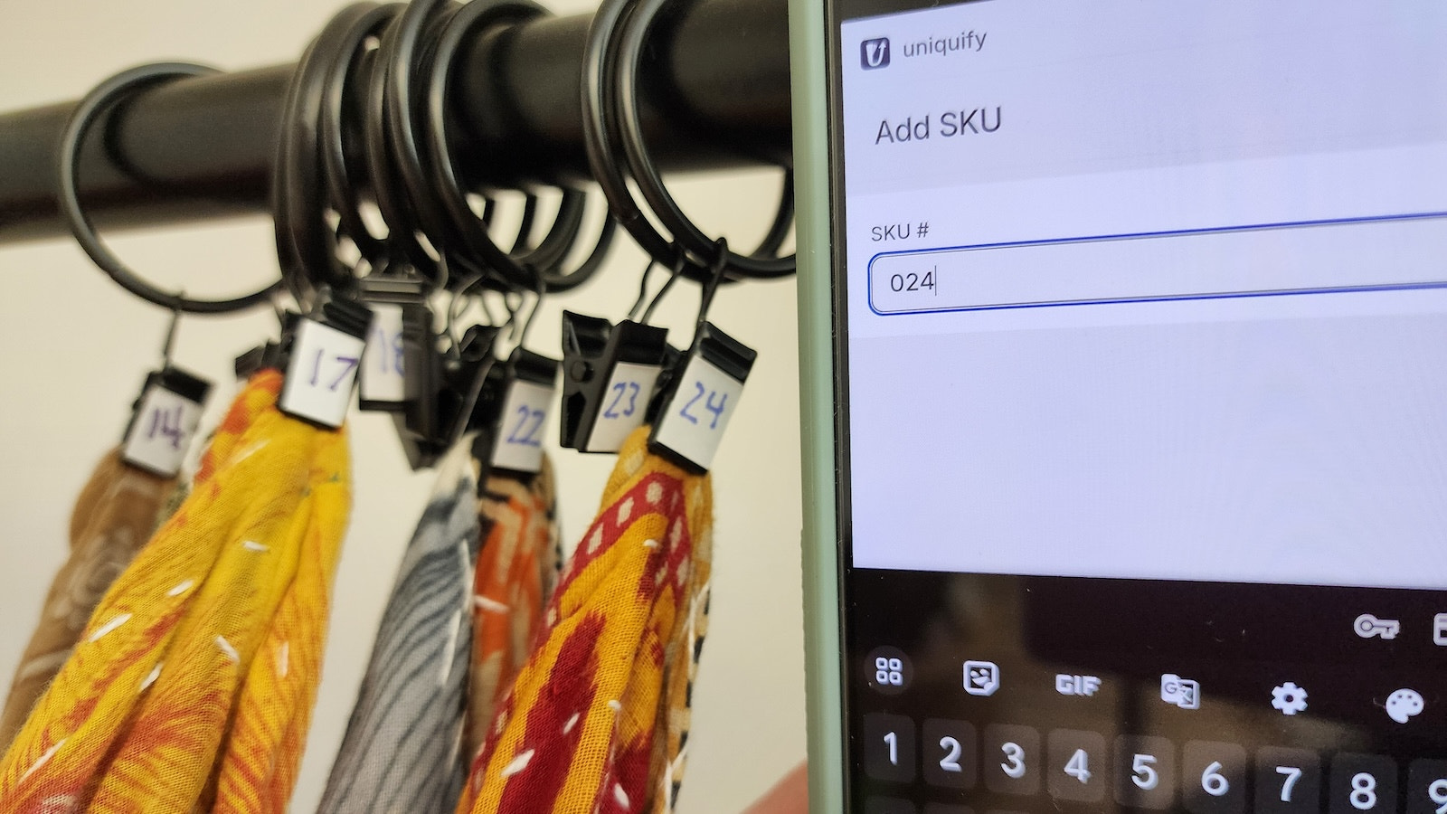 Automatically generated SKUs that fit your inventory