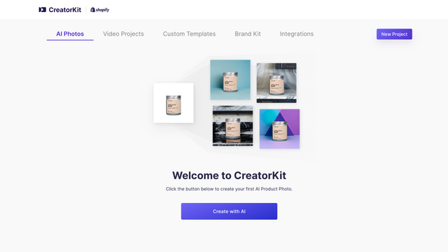 AI Productfoto's voor Shopify