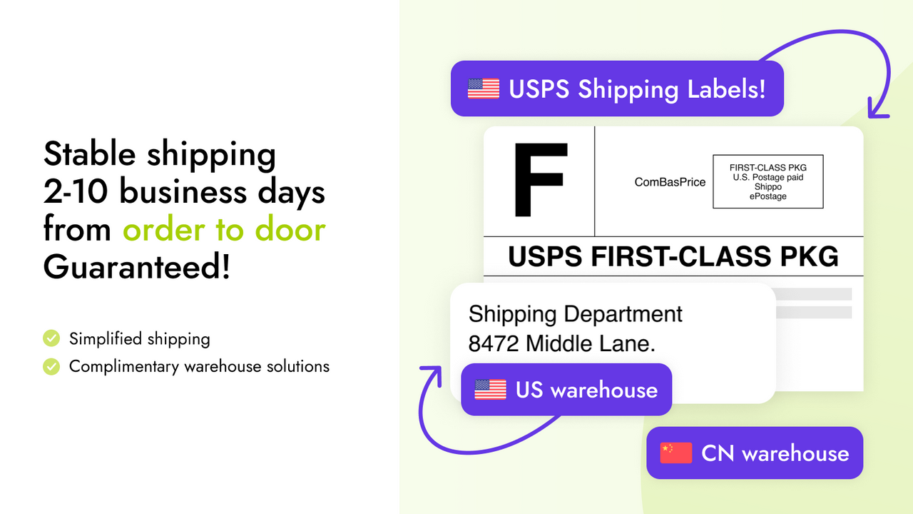 Simplified & predictable shipping!