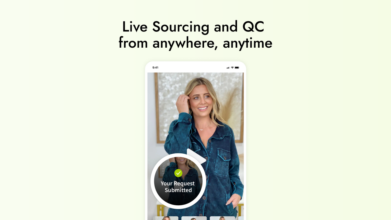 ¡QA en vivo y sourcing!