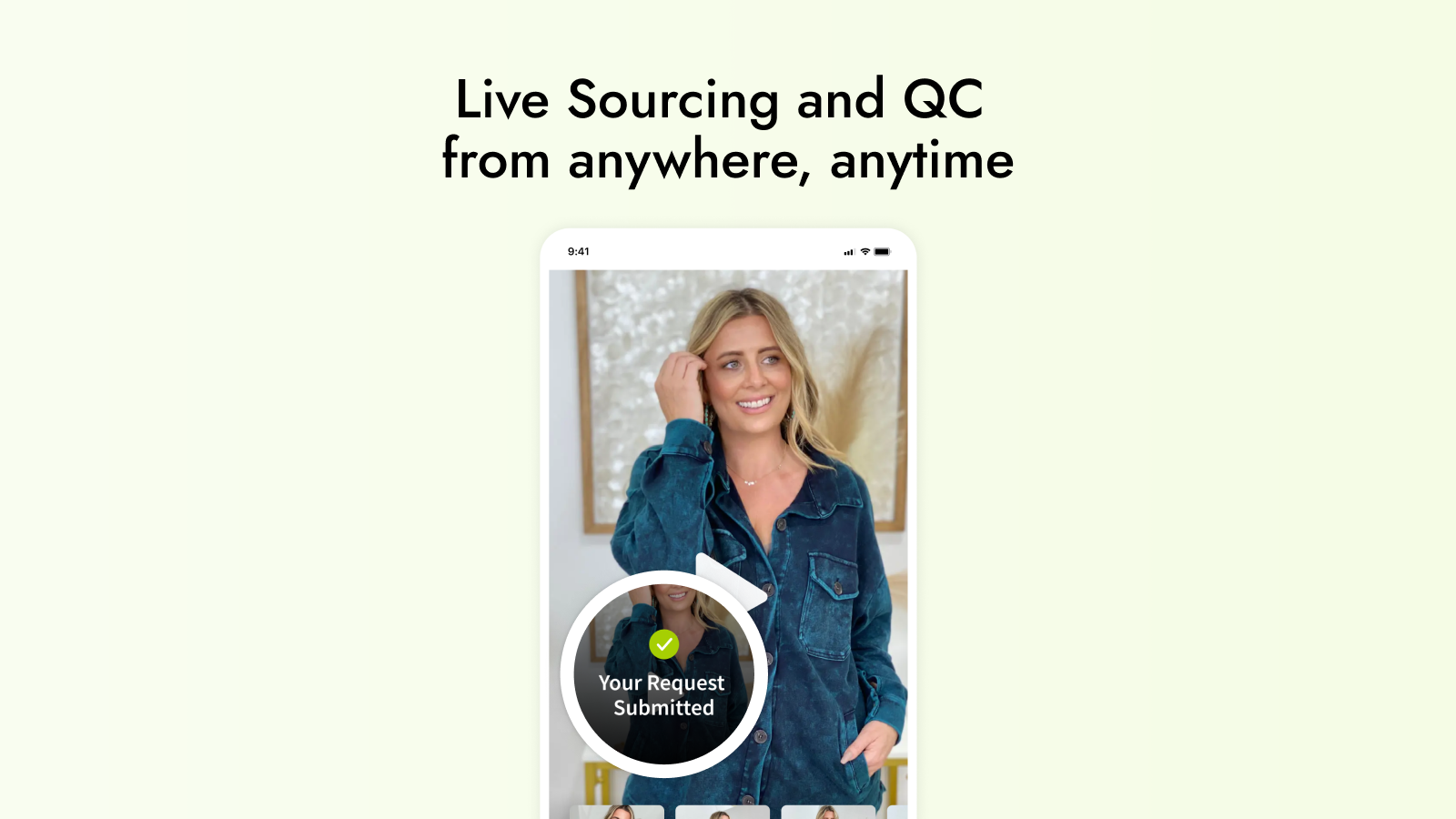 Live QA och sourcing!