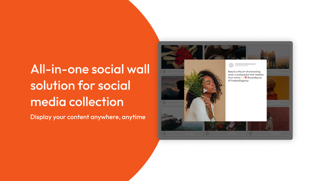 Solution de mur social tout-en-un à un endroit