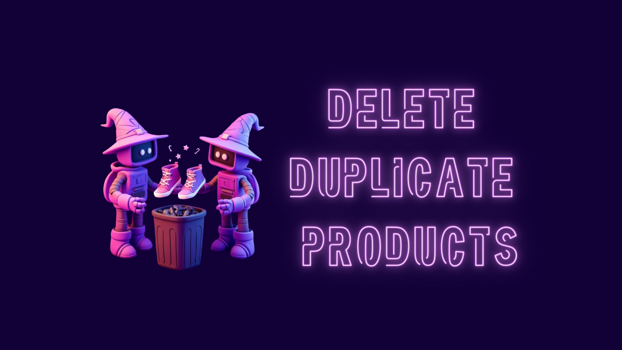 Eliminar Producto Duplicado en Masa