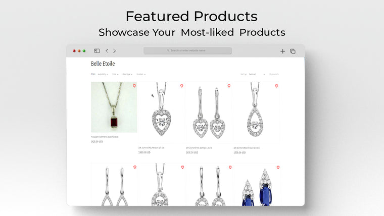 GemFind Jewelry WishlistⓇ Screenshot