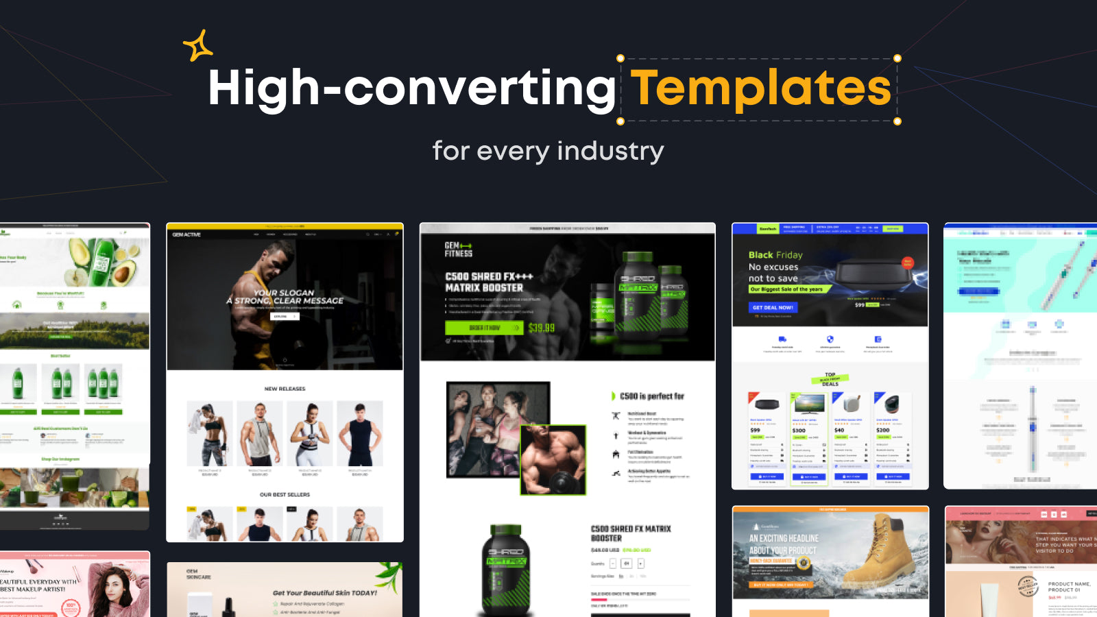 GemPages Powerful Page Builder - Easily build your own amazing landing pages & product pages!'