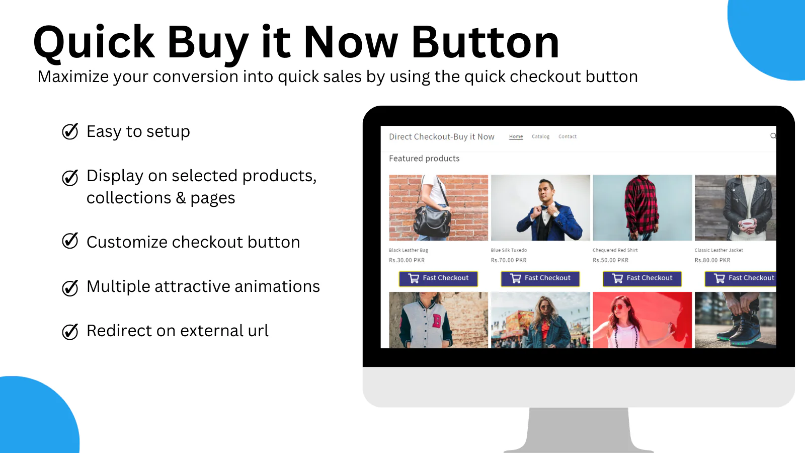 Extendons Direct Checkout - Direct Checkout redirect to external link, buy  it now button