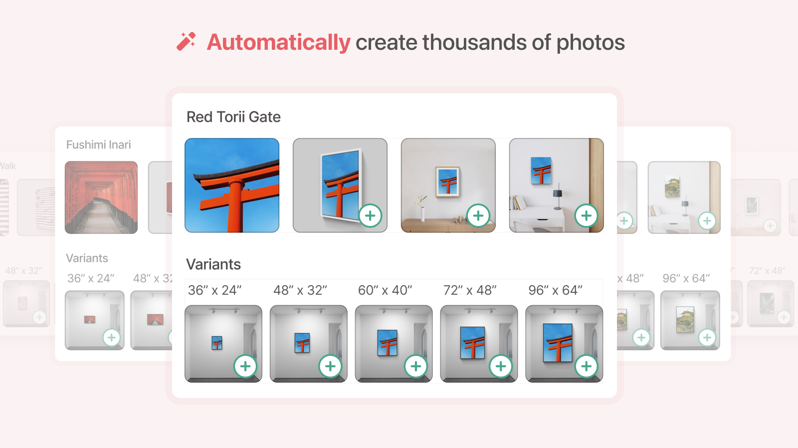 Erstellen Sie automatisch Tausende von Fotos