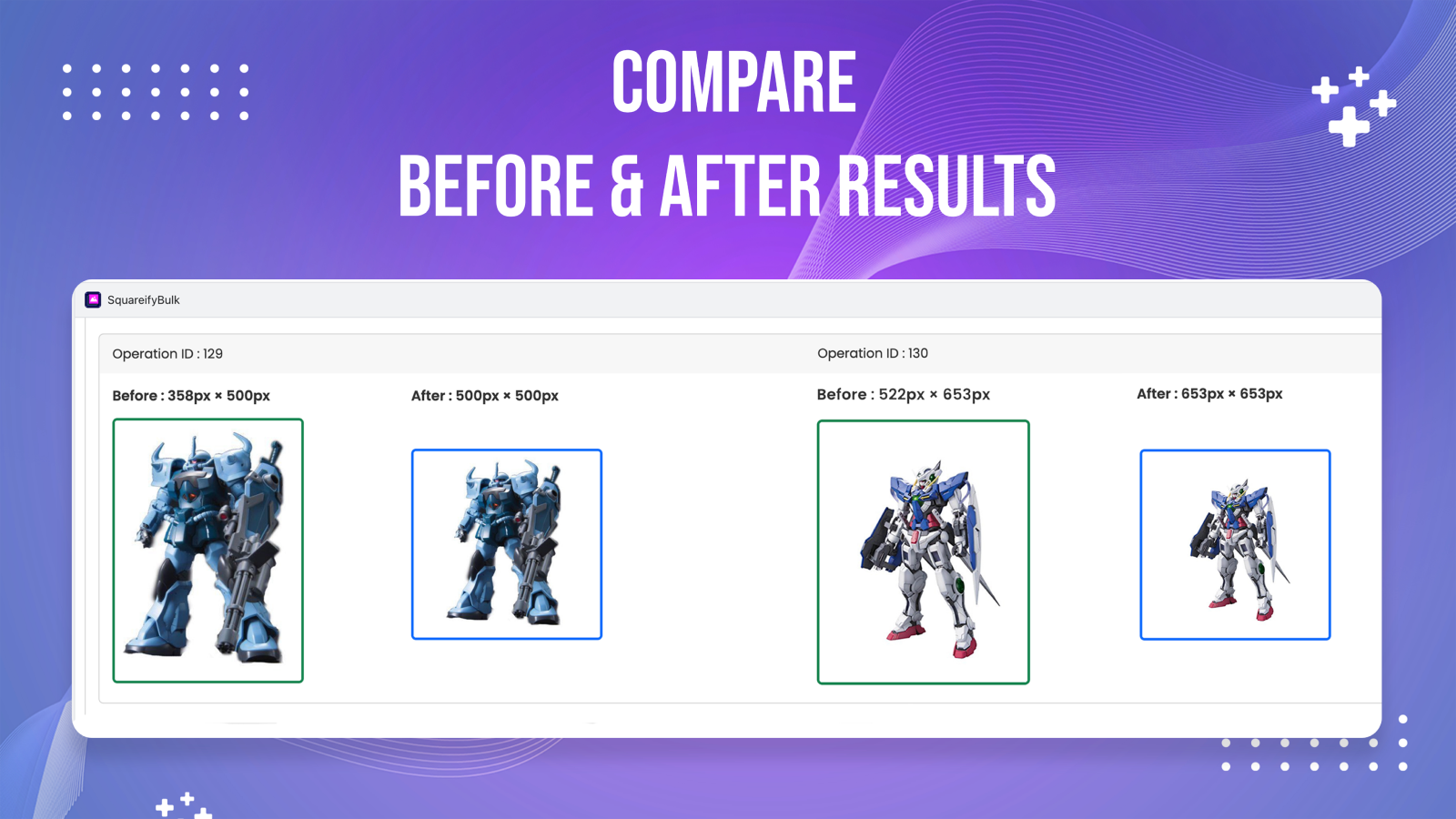 Comparar Resultados