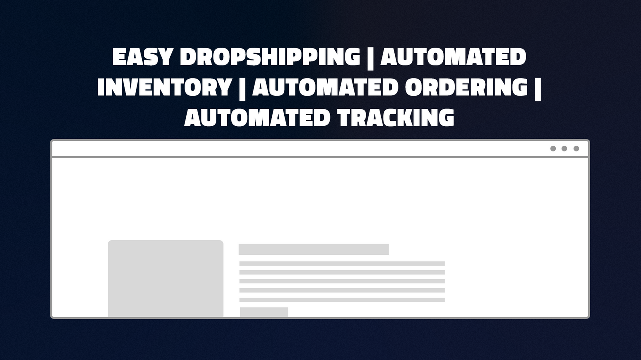 Automação de Dropshipping do Seller Helper