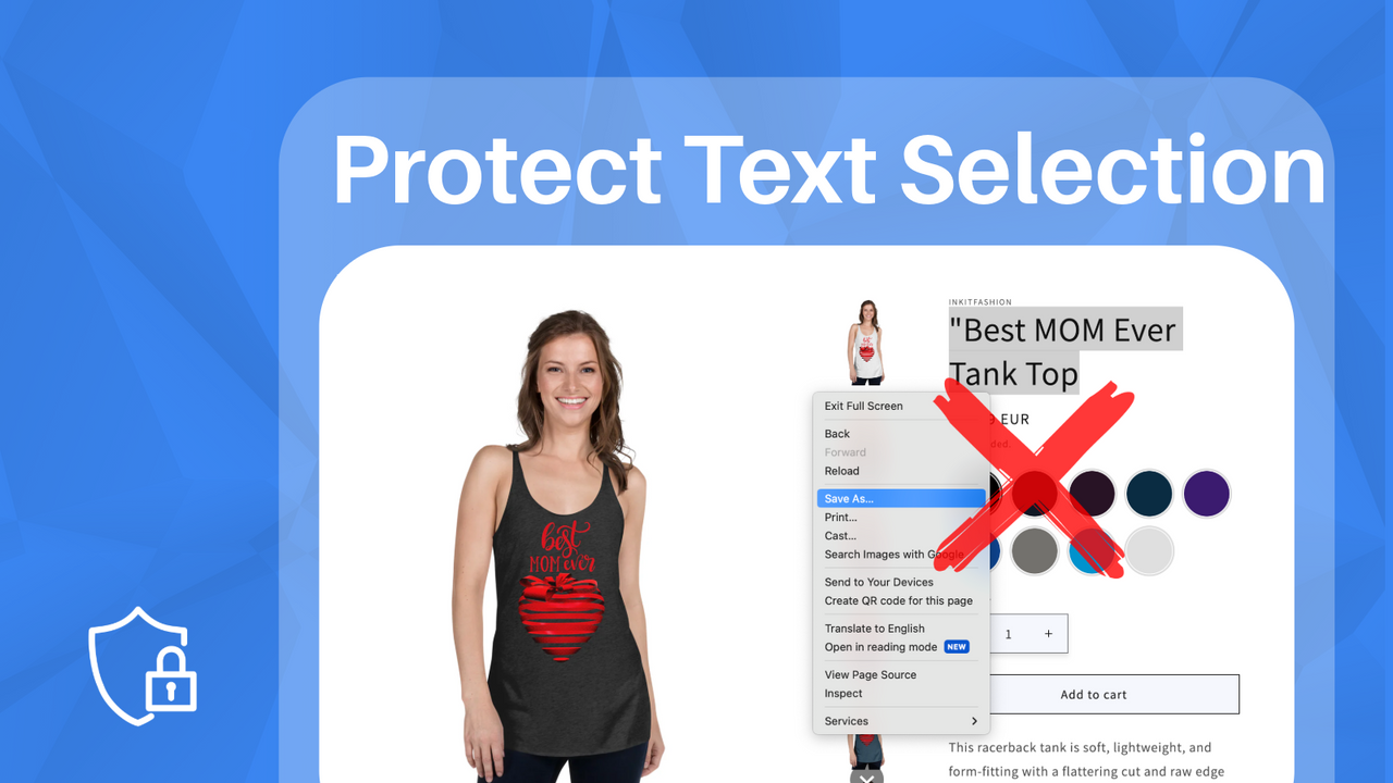 Disable Text Selection and Get top rated in SEO Performance 