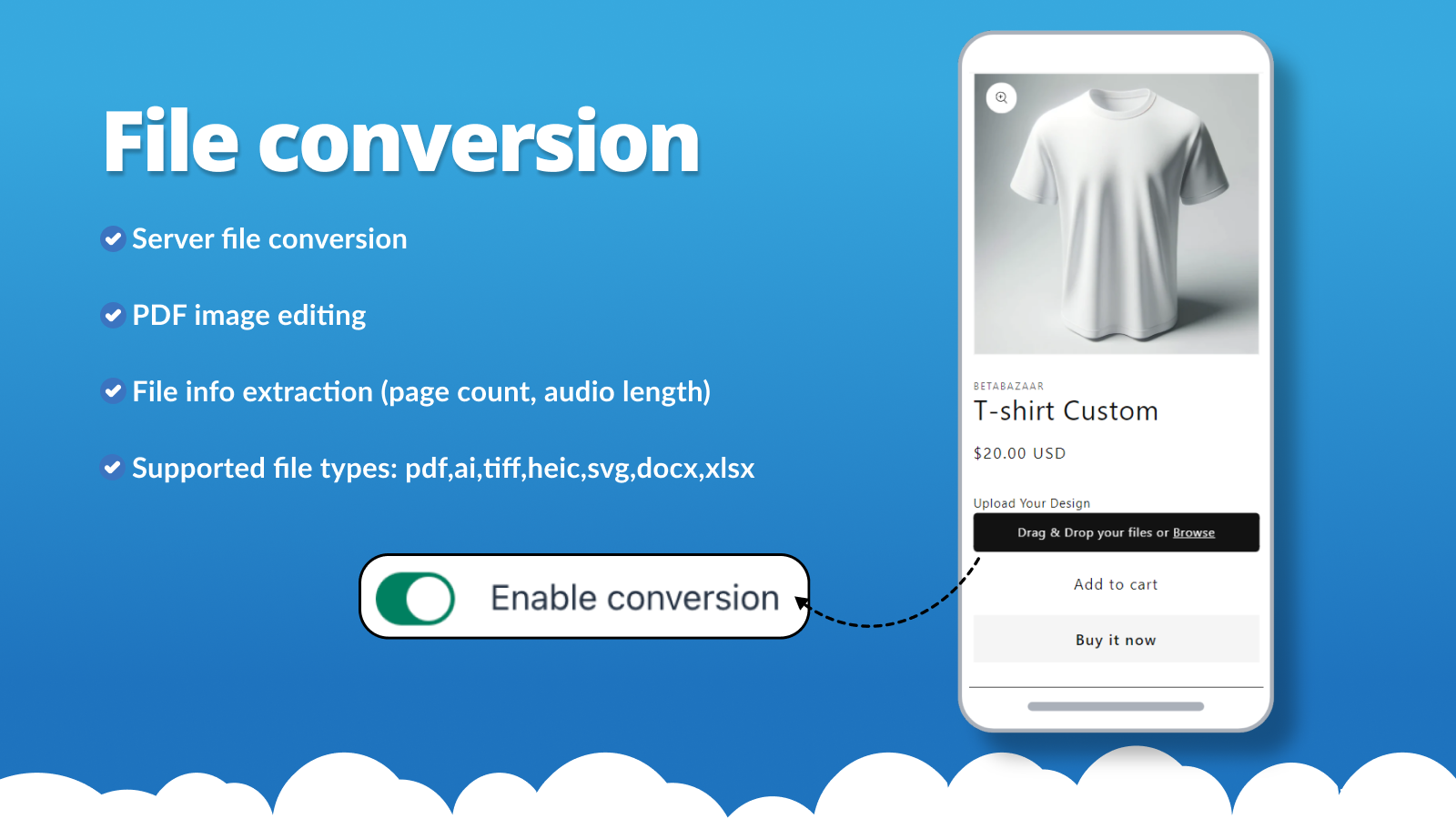 File conversion