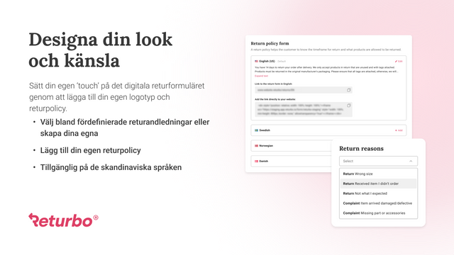 Designa din look och känsla