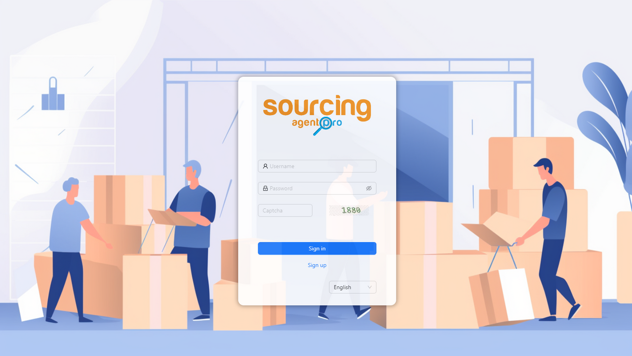 Sourcing Agent Pro Screenshot