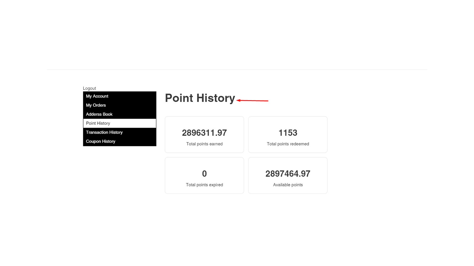 Point History