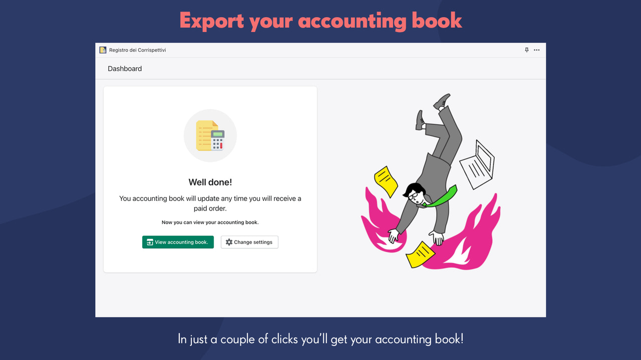 Export your book