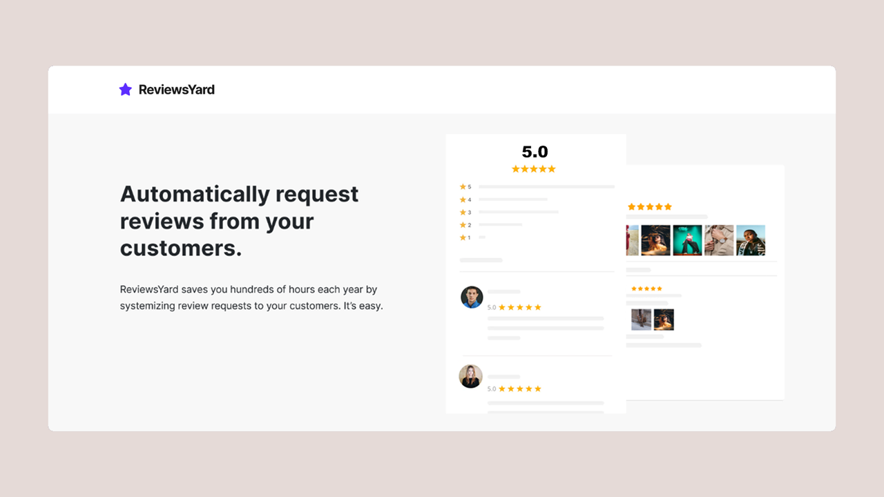 ReviewsYard — Product Reviews Screenshot