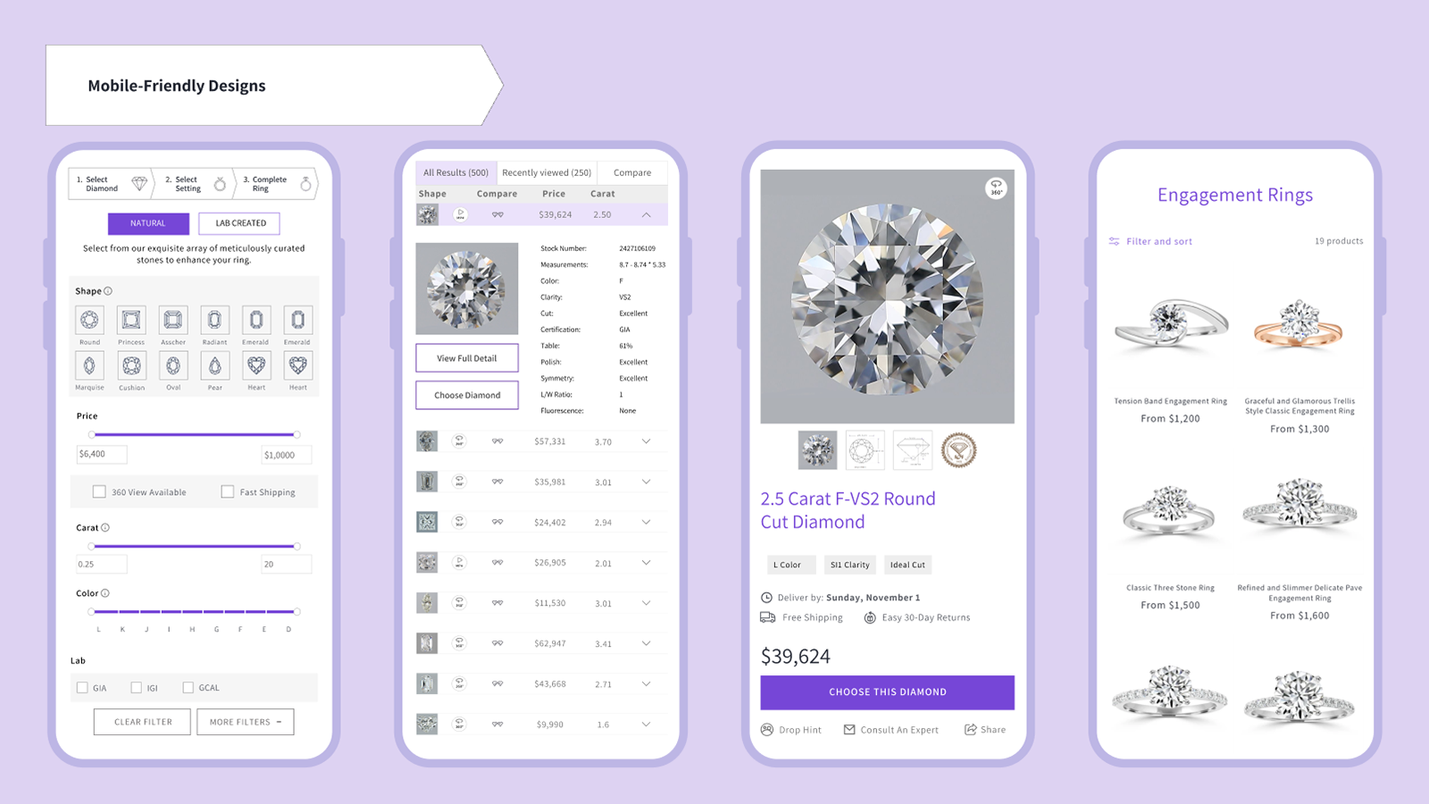 Diamond Ring Builder ‑ Jewelry Screenshot