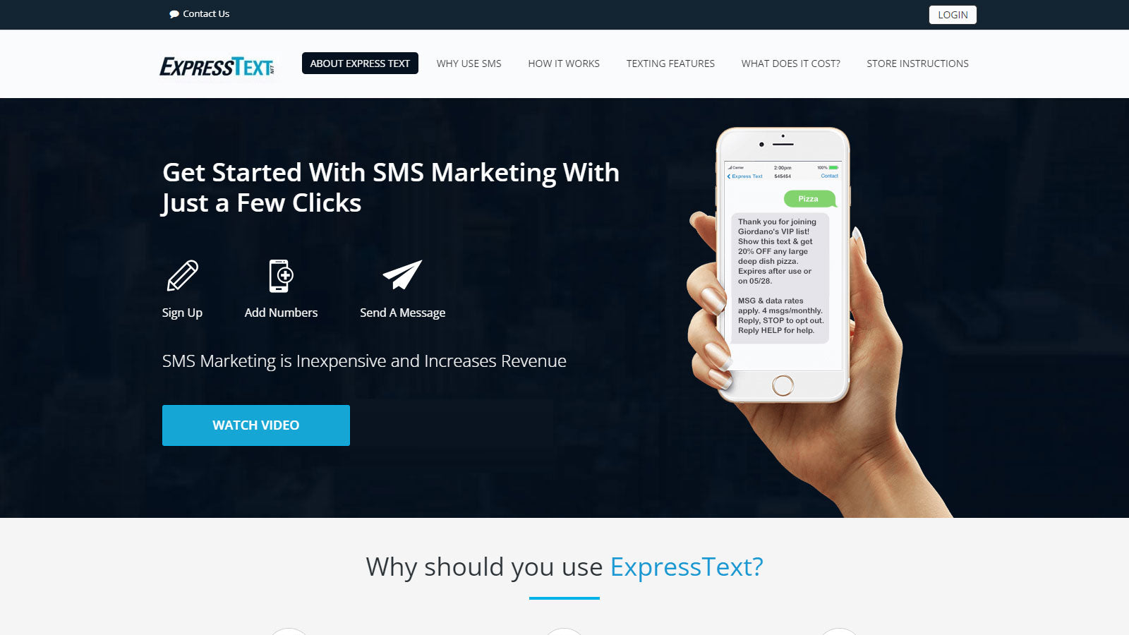 ExpressText Connect Screenshot