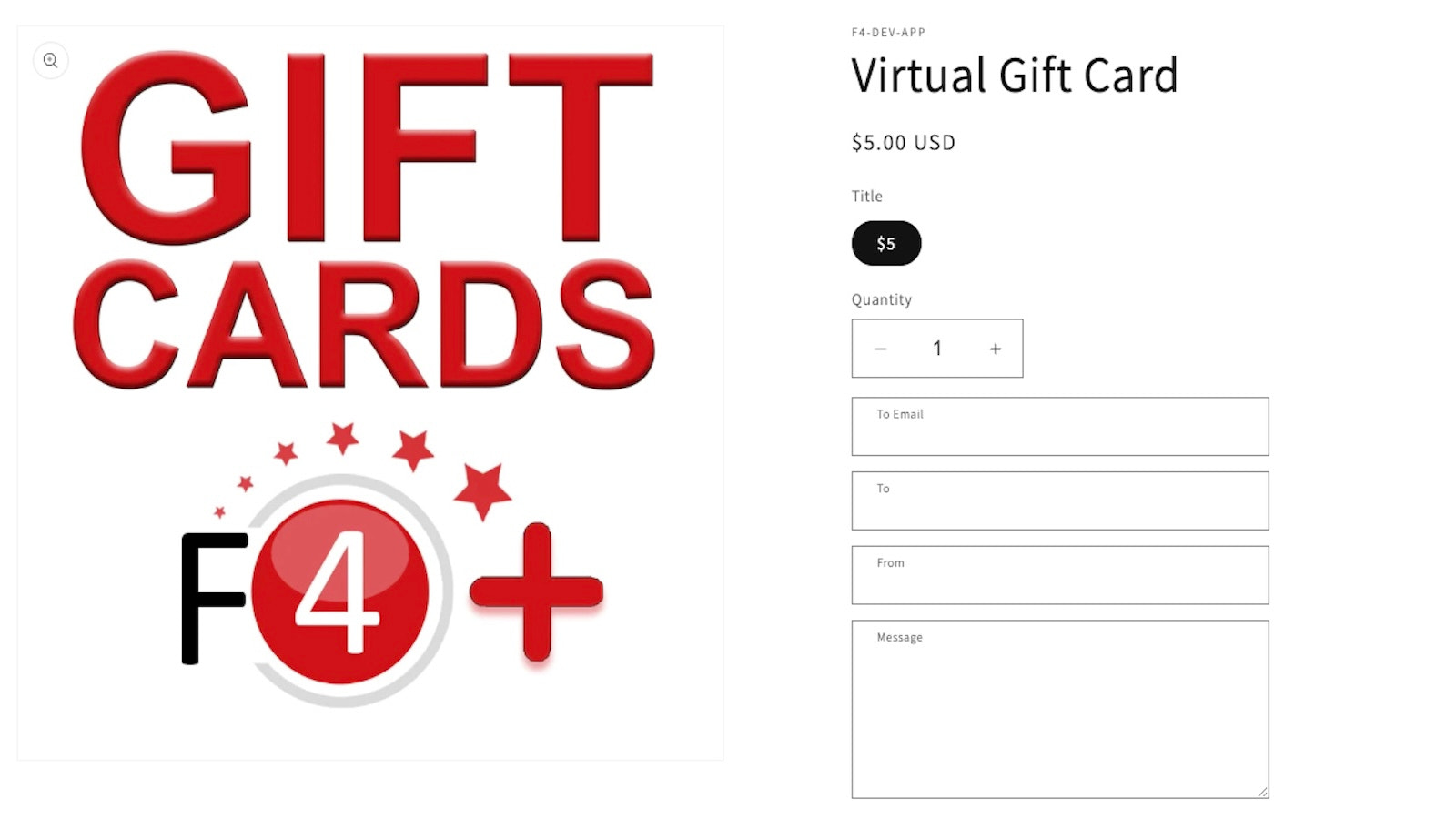 在线销售虚拟和实体礼品卡！