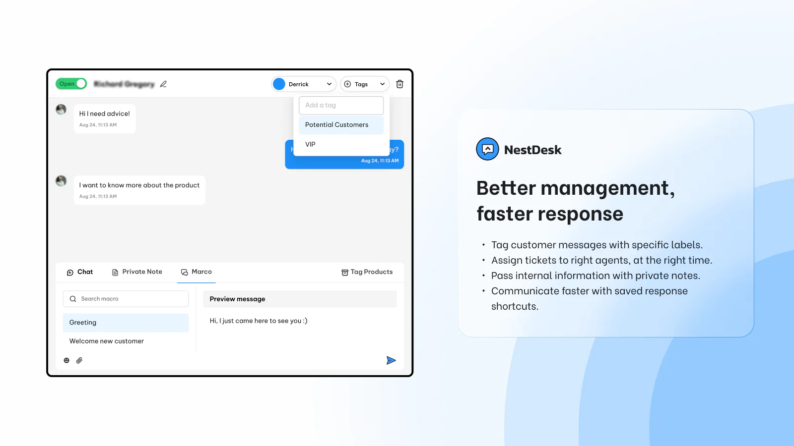 Shopify app: Helpdesk and live chat for online store 